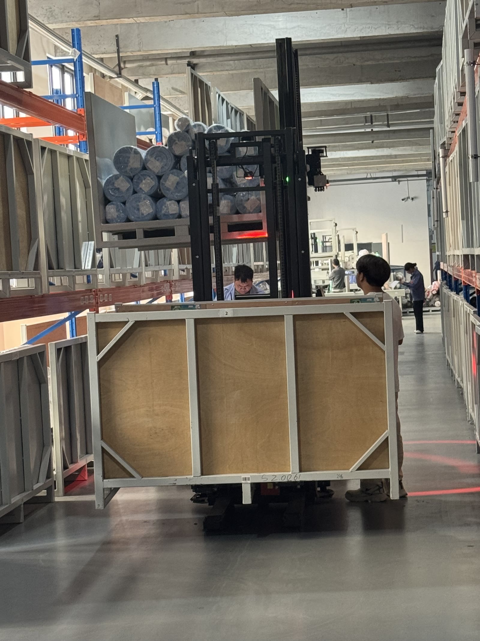 Warehouse stock and handling